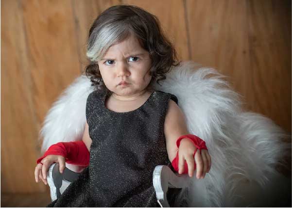 Mayah em ensaio como Cruella - Foto: reprodução Instagram @mayahaziz