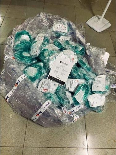 Insumos para médicos - Foto: reprodução Instagram