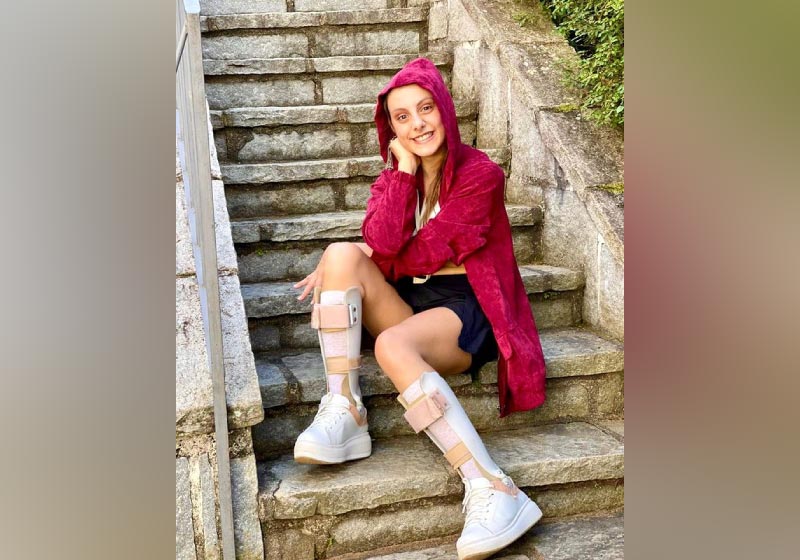 Isabella teve paralisia cerebral ao nascer, superou uma anorexia e depressão. - Foto: reprodução Instagram @bellasavaget