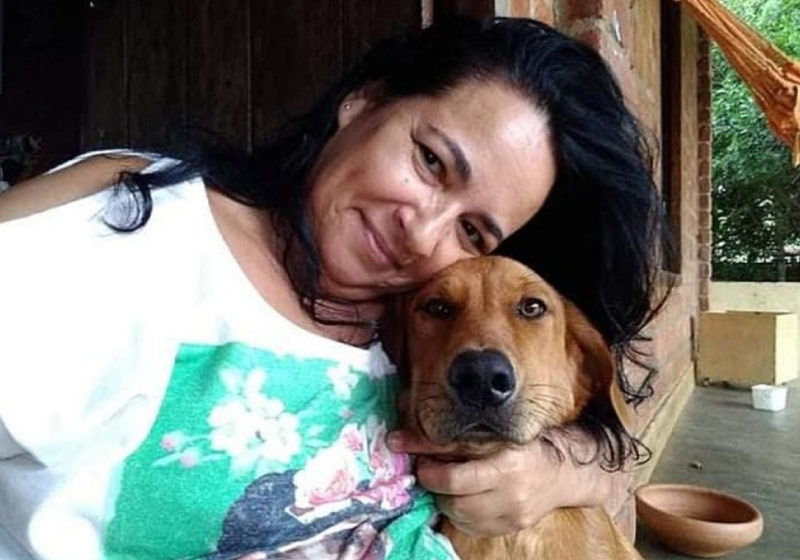 Cão percorreu 40 km do lar temporário até a casa de tutora. - Foto: arquivo pessoal