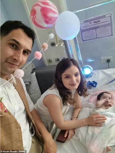 Karim, Louise e Layla - Foto: reprodução
