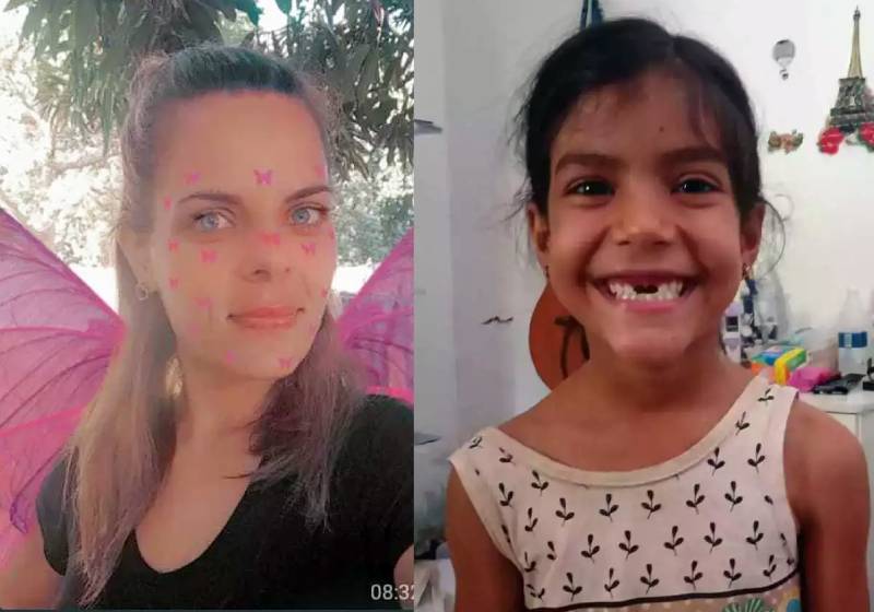 Jaqueline usou um filtro, virou fada do dente, mandou uma foto e um áudio para a Ana Luisa - fotos: reprodução