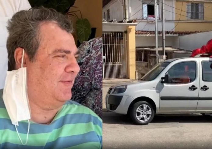 gerson brenner carro capa Gerson Brenner andou pela ª vez no carro novo - Fotos: reprodução / Instagram