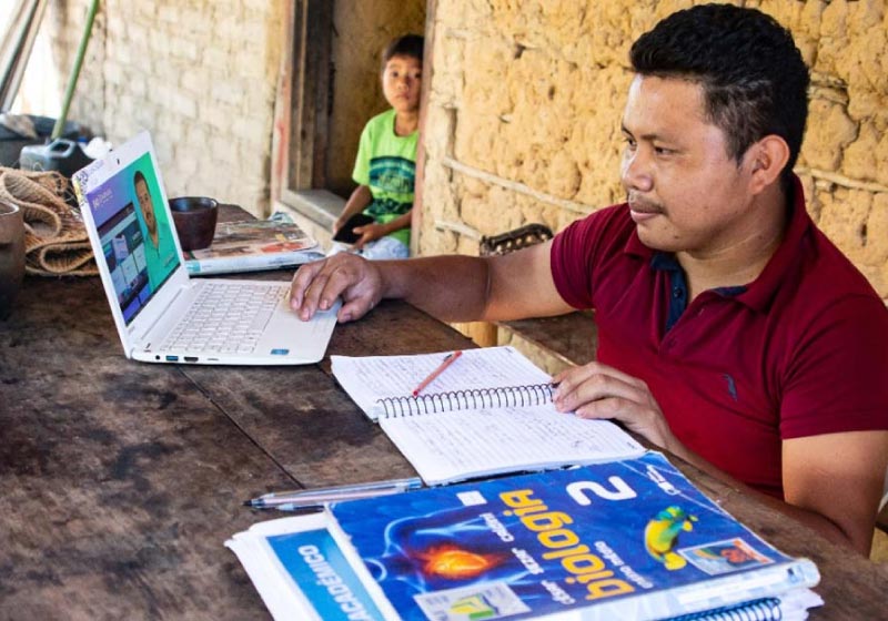 Indígena Hugo é aprovado em Medicina - Foto: reprodução