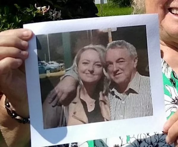 George com a filha, Kym - Foto: arquivo pessoal