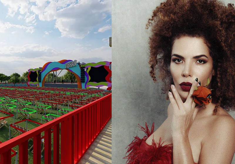 O novo espaço cultural de Brasília e a cantora Vanessa da Mata - Fotos: Divulgação