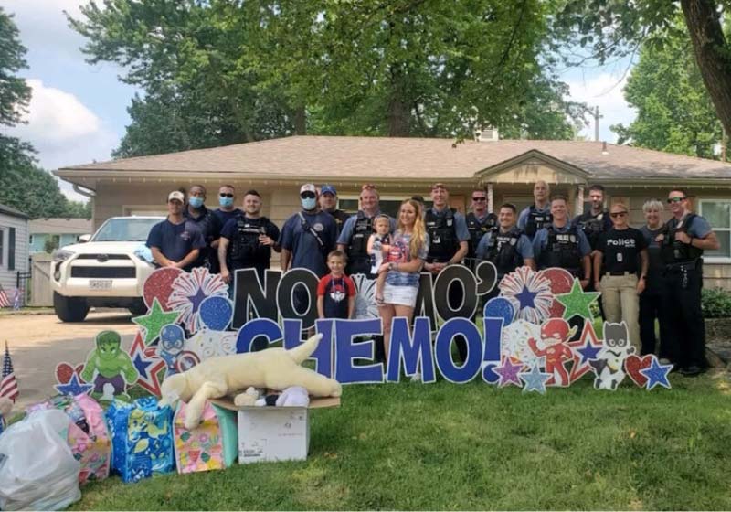 Tripp arrecadou mais de 4 mil brinquedos e doou para o hospital que o tratou - Foto: reprodução