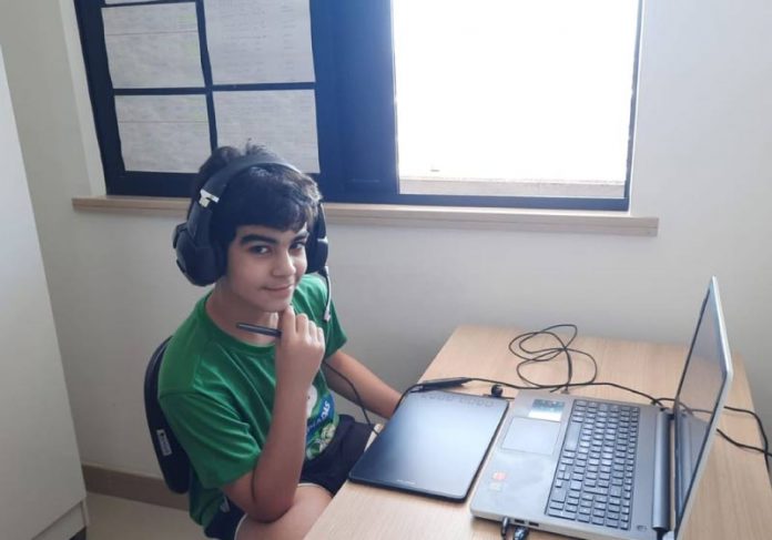 Caio passou no primeiro lugar da UECE e na escola preparatória de cadetes, em Minas Gerais - Foto: arquivo pessoal