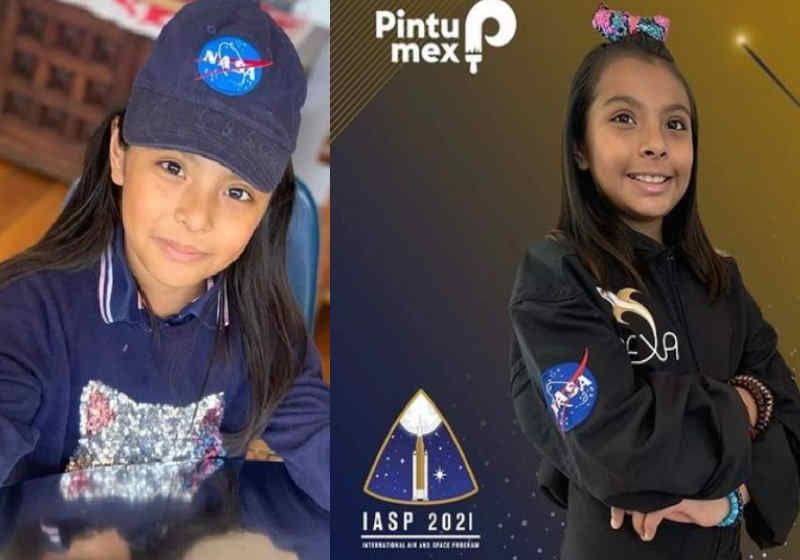 Adhara vai participar do curso de astronautas da NASA e atualmente faz duas faculdades Foto: Arquivo Pessoal