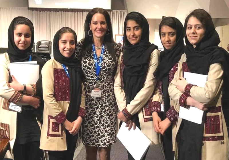 Allyson Reneau conheceu as meninas em uma conferência em 2019 e queria ajudá-las a escapar Foto: Allyson Reneau