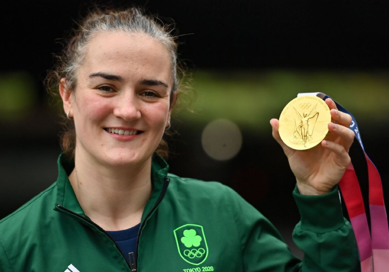 Kellie é faxineira em hospital em Dublin, para ajudar outras pessoas - Foto: Brendan Moran/Sportsfile via Getty Images
