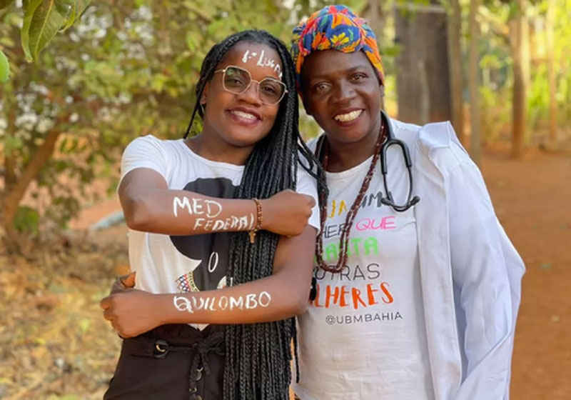 Jovem quilombola estudou em casa e hoje comemora aprovação em Medicina - Foto: arquivo pessoal