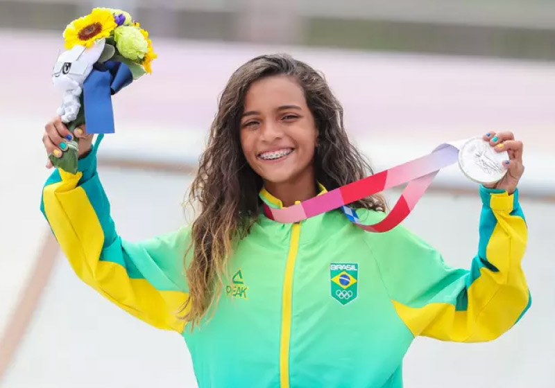 Rayssa Leal ganha prêmio por espírito olímpico e ajuda ONG - Foto; Wander Roberto