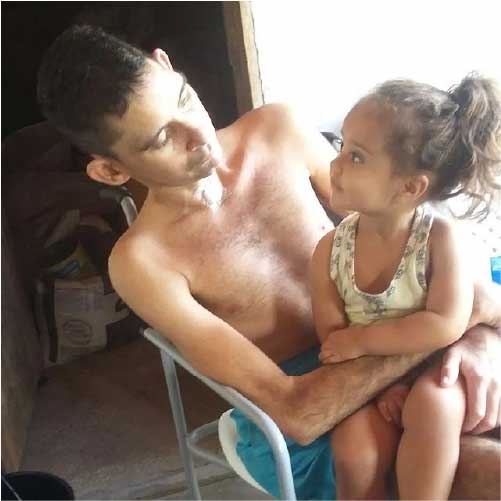 Werneson e a filha Emily - Foto: arquivo pessoal