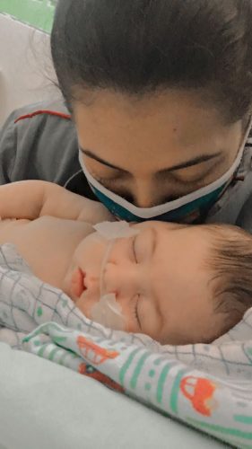 Noah e a mãe, Clarice - Foto; arquivo pessoal