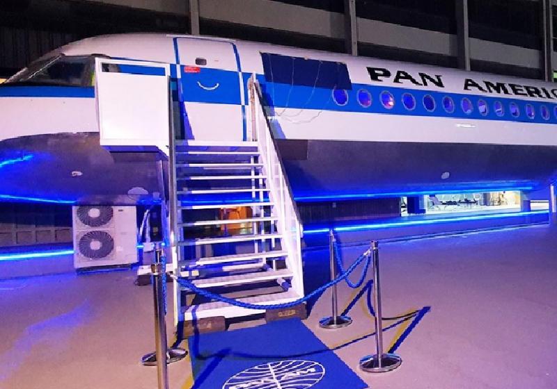 O Pan Am Brasil é um avião que virou restaurante e funciona em Brasília - Foto: divulgação