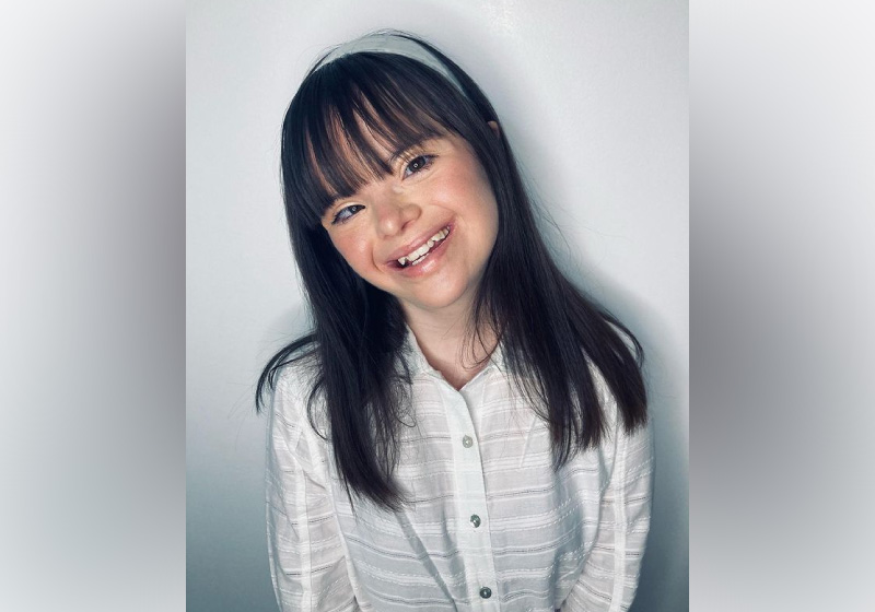 Vitória fez campanha para mudar o significado de Síndrome de Down, que era categorizada como doença no Google - Foto: reprodução