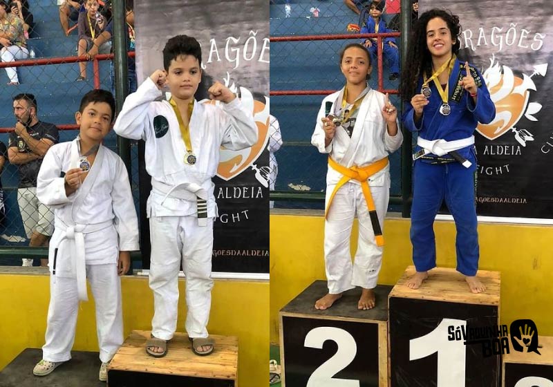 Crianças de instituto apoiado por vaquinha vencem campeonato local de Jiu-Jitsu - Foto: reprodução @instituto_arcanjogabriel