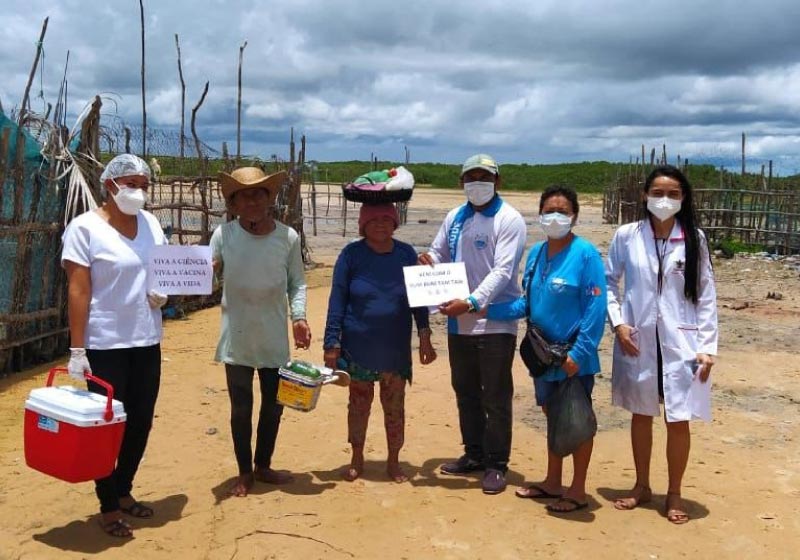 Os números apontam redução de mortes por covid-19 no interior do Ceará - Foto: Divulgação Prefeitura de Barroquinha