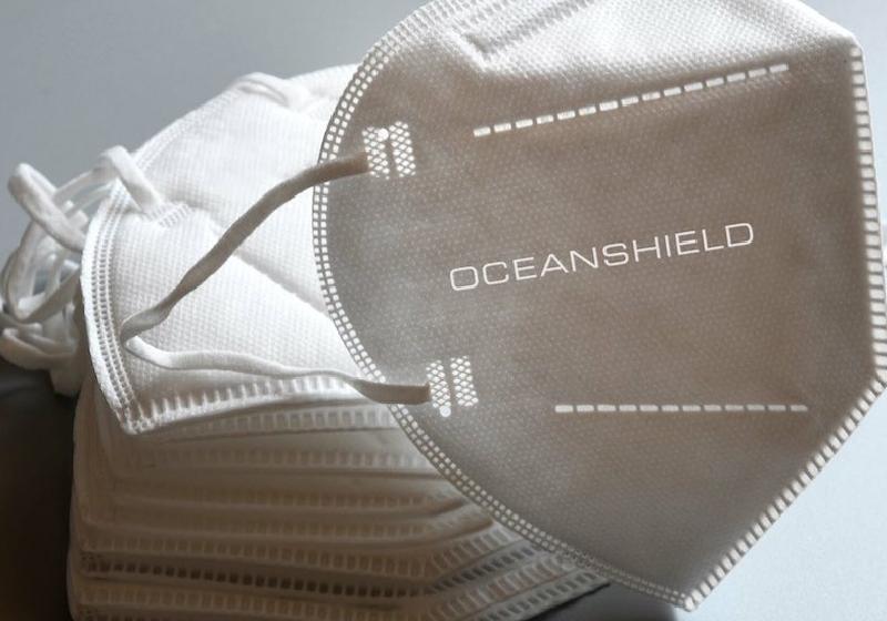 A empresa fez máscaras 100% de plantas após ver os danos dos PPEs descartados nos oceanos desde o início da pandemia - Foto: divulgação