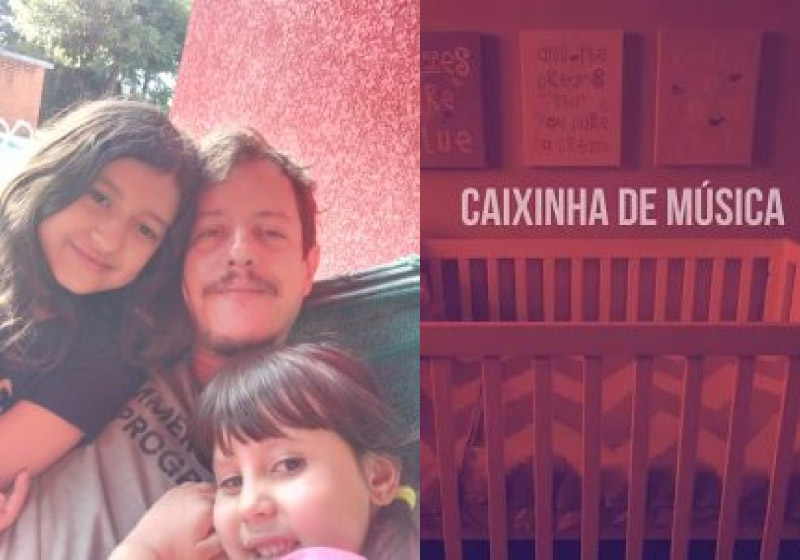O álbum Caixinha de Música tem canções de ninar que o músico fez para as filhas - Foto: reprodução