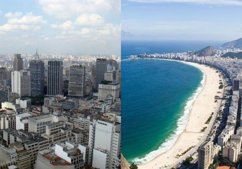 São Paulo e Rio de Janeiro estão entre as melhores cidades para se viver no mundo - Fotos: SP: Rodrigo Soldon / e RJ: bisonlux / WikiCommons