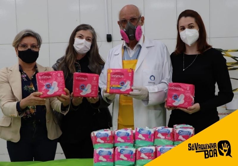 O Instituto a Nossa Jornada e a pastoral do Padre Julio Lancellotti estão na vaquinha para distribuir absorventes para mulheres em situação de rua - Foto: @daniel_kfouri / @vi_angelo