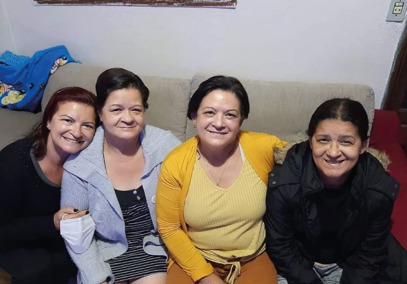 A empresária descobriu a família biológica após 50 anos durante o cadastro para troca de carro. Foto: arquivo pessoal