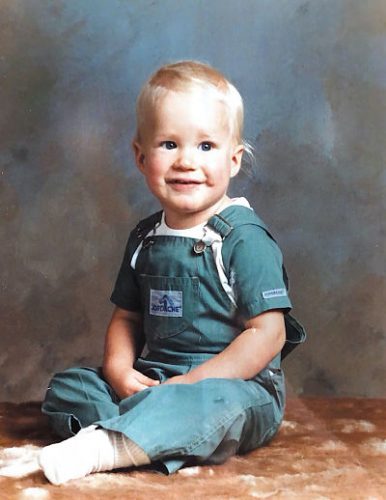 Reid quando criança - Foto: arquivo pessoal