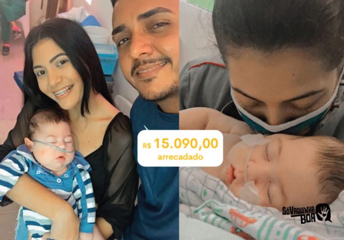noah-capa-meta2 Vaquinha arrecada R4 15 mil e ajudará família a construir quarto adaptado para o bebê - Foto: arquivo pessoal