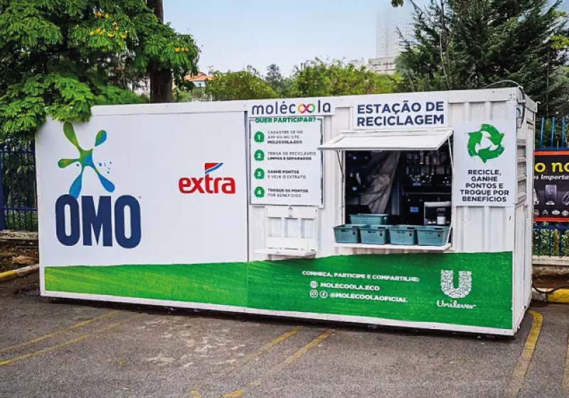 Extra e Unilever se unem para incentivar o consumo consciente e a reciclagem de produtos - Foto: divulgação