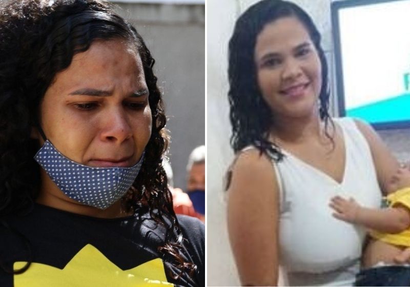 Débora, que perdeu o Enem porque estava amamentando o filho, ganhou bolsas de estudo - Fotos: reprodução e arquivo pessoal