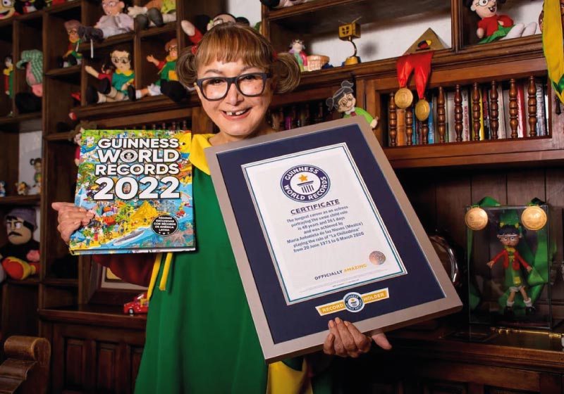 María Antonieta de las Nieves interpreta a Chiquinha há mais de 48 anos - Foto: reprodução Instagram