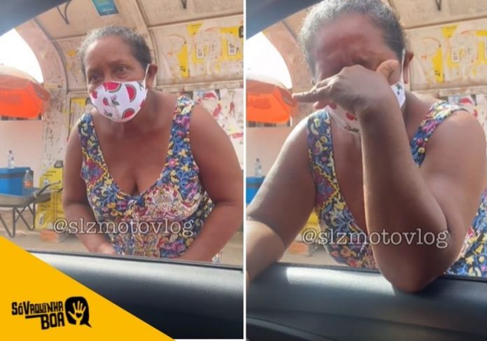 dona-maria-casa-vaquinha idosa emociona cesta básica