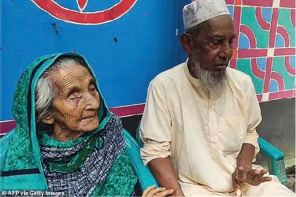 Mãe e filho ficaram separados por 70 anos - Foto: reprodução Daily mail
