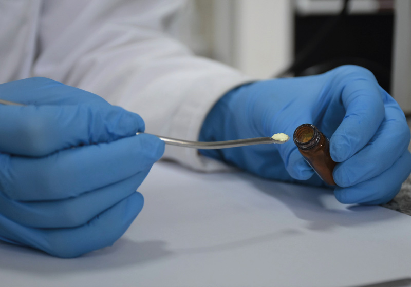 Compostos desenvolvidos no IQSC poderão ser testados em animais infectados pelo novo coronavírus. Foto: Henrique Fontes/IQSC