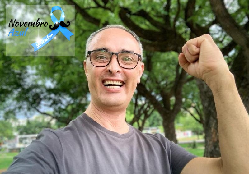 "Me livrei do câncer de próstata": Rinaldo de Oliveira, do Só Notícia Boa, entra na campanha Novembro Azul - Foto: SNB