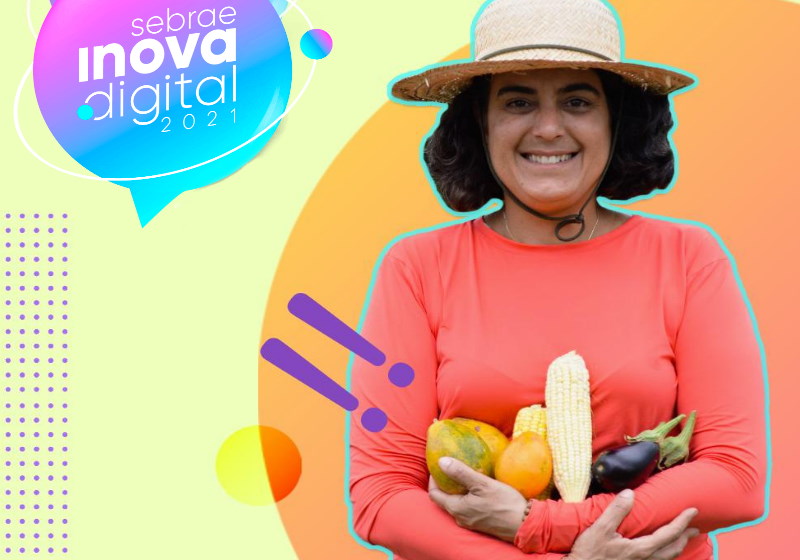 A produtora rural paulista Renata Rebouças reutiliza restos de alimentos na compostagem - Foto: Sebrae Divulgação