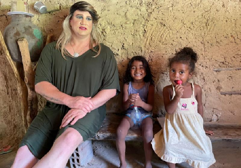 Carmela e uma ONG levaram 2 mil cestas básicas a famílias de extrema pobreza no Piauí - Foto: divulgação