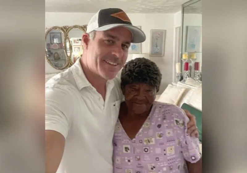 Gladys conheceu Mike quando tentava ligar para a irmã dela e discou o número errado - Foto: arquivo pessoal