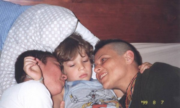 Maria Eugênia, Chico e Cássia Eller em 2000 - Foto: reprodução