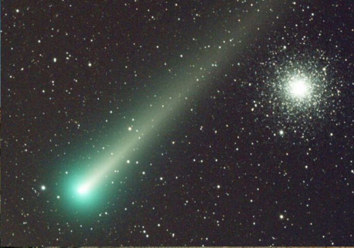 Segundo as agências internacionais o cometa Leonard tem maior probaildiade de ser visto no dia 12 de dezembro Foto: Logotipo da Sky & Telescope