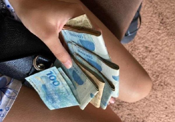 Mesmo precisando, Odara devolveu o dinheiro Foto: Arquivo Pessoal