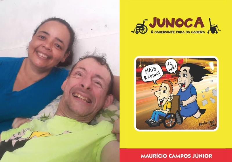 Junoca lançou um livro contando a história dele - Foto: reprodução