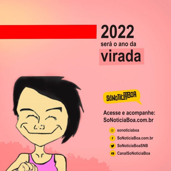2022 será o ano da virada! - Charge: Arisson Tavares