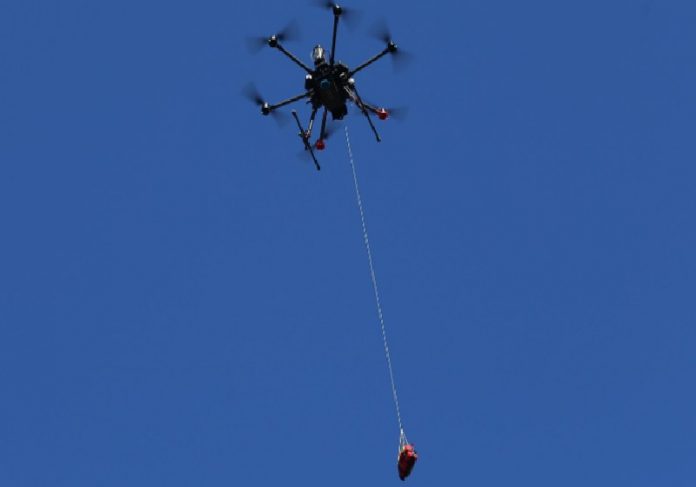 O drone desfibrilador salvou a vida de um homem de 71 anos - Foto: reprodução / Everdrone