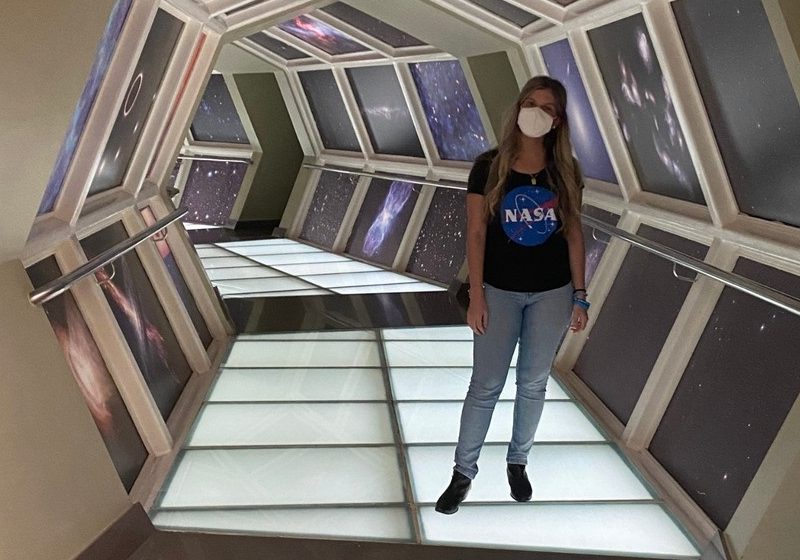 Verena descobriu mais de 25 asteroides e recebeu prêmio da Nasa - Foto: arquivo pessoal