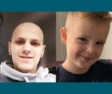 Rhys Langford e Jacob. Fotos: Reprodução/Facebook