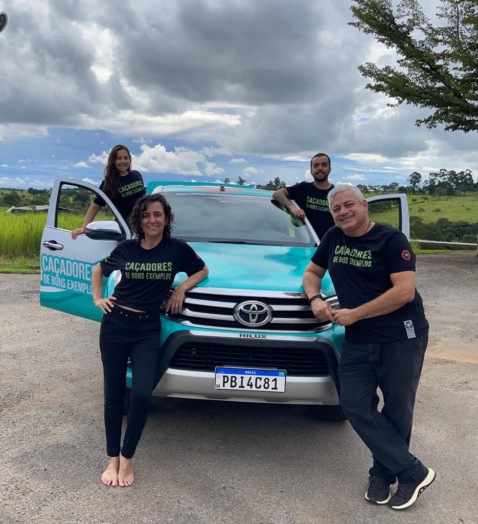 Os Caçadores de Bons Exemplos são de volta às estradas do Brasil - Foto: divulgação