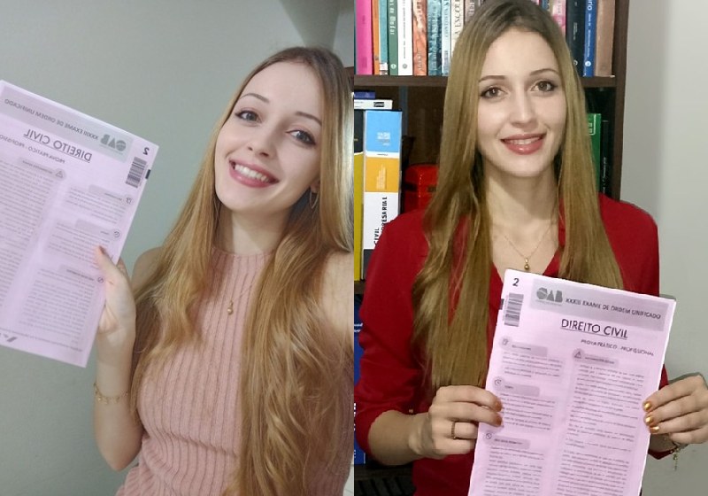 Natália ainda não concluiu o curso de Direito, mas já gabaritou no exame da OAB - Fotos: arquivo pessoal